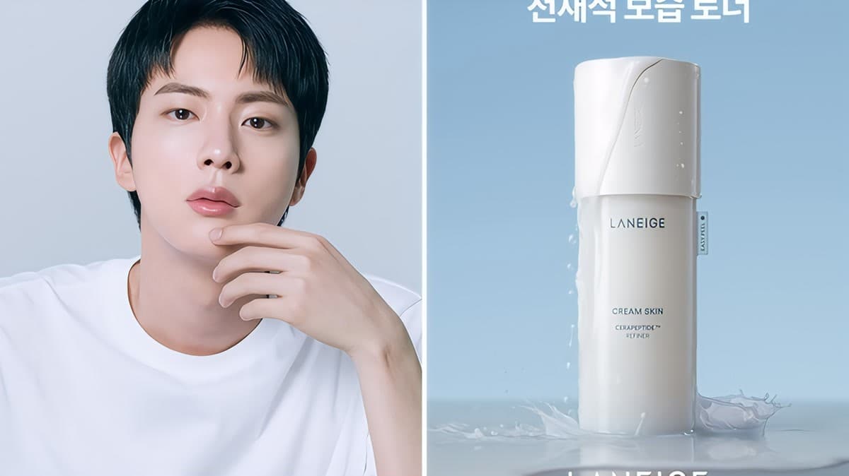 Jin จาก BTS ทำให้คุชชั่นใหม่ของ Laneige ขึ้นอันดับ 1 บน Olive Young ได้อย่างไร