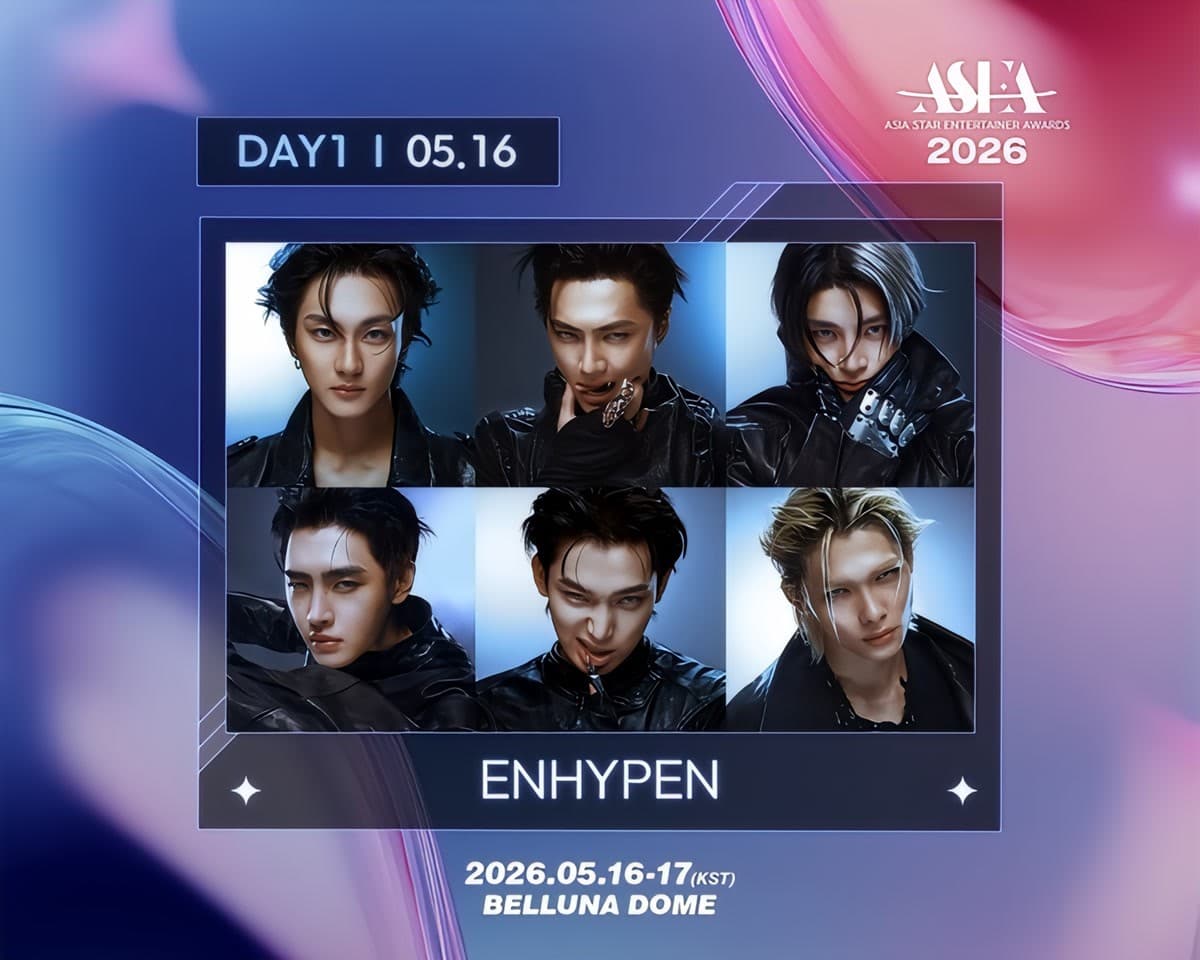 ENHYPEN ขึ้นโชว์ยิ่งใหญ่ที่ ASEA 2026 ในญี่ปุ่น
