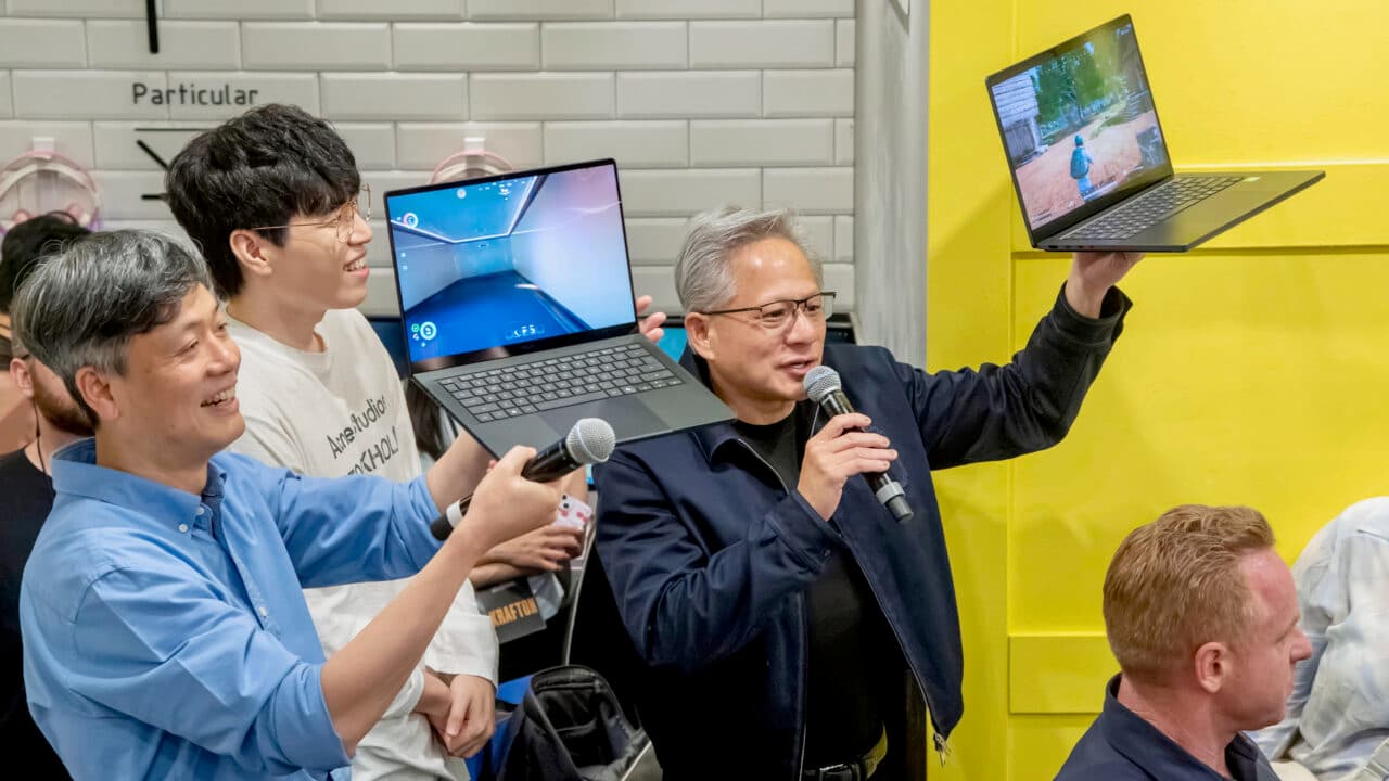 Jensen Huang พา You Quiz สู่เวทีทอล์กยุค AI ของเกาหลี