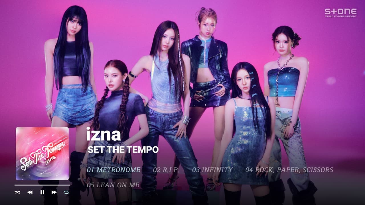 izna ขยาย SET THE TEMPO เป็นเพลย์ลิสต์หนึ่งชั่วโมง